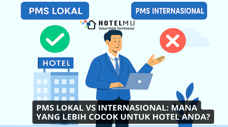 PMS Lokal vs Internasional: Mana yang Lebih Cocok untuk Hotel Anda?