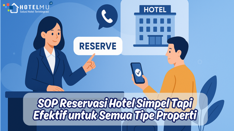 SOP Reservasi Hotel Simpel Tapi Efektif untuk Semua Tipe Properti