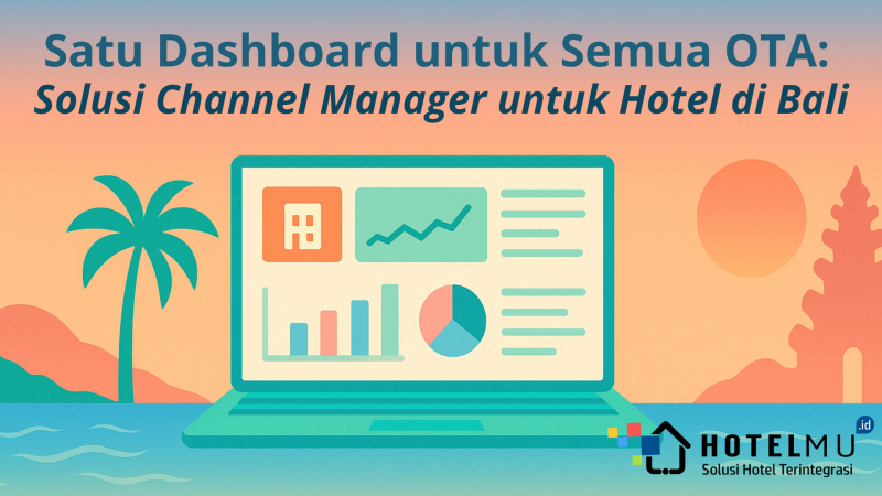 Satu Dashboard untuk Semua OTA: Solusi Channel Manager untuk Hotel di Bali