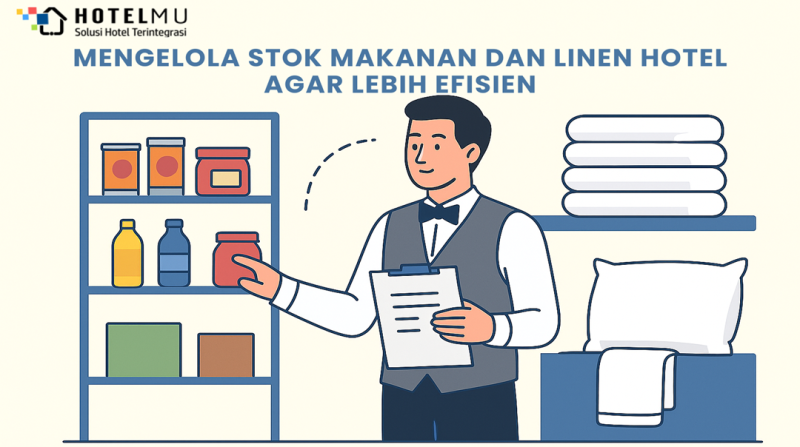 Mengelola Stok Makanan dan Linen Hotel Agar Lebih Efisien