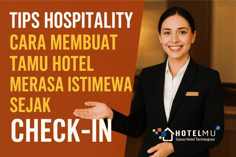Tips Hospitality: Cara Membuat Tamu Hotel Merasa Istimewa Sejak Check-in