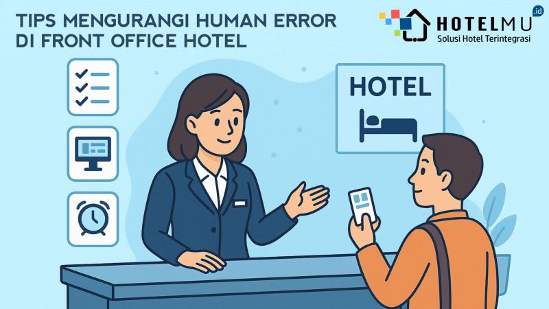 Tips Mengurangi Human Error di Front Office Hotel