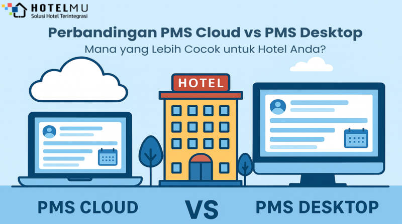 Perbandingan PMS Cloud vs PMS Desktop: Mana yang Lebih Cocok untuk Hotel An