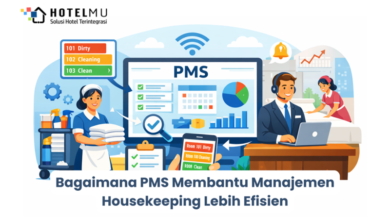 Bagaimana PMS Membantu Manajemen Housekeeping Lebih Efisien