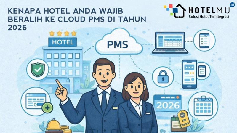 Kenapa Hotel Anda Wajib Beralih ke Cloud PMS di Tahun 2026