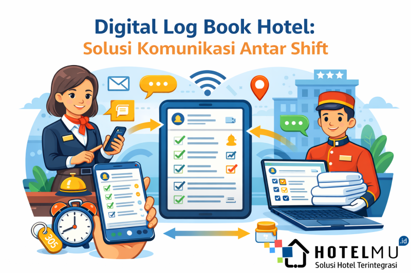 Digital Log Book Hotel: Solusi Komunikasi Antar Shift